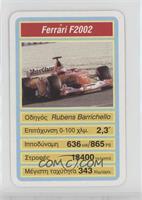 Ferrari F2002 - Rubens Barrichello