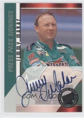 2000 Press Pass - Signings #_JIMA - Jimmy Makar