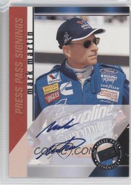 2000 Press Pass - Signings #_MAMA - Mark Martin