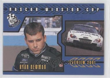 2001 Press Pass - [Base] - Millennium #96 - 2001 Preview - Ryan Newman