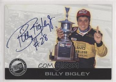 2001 Press Pass - Horizontal Autographs #_BIBI - Billy Bigley