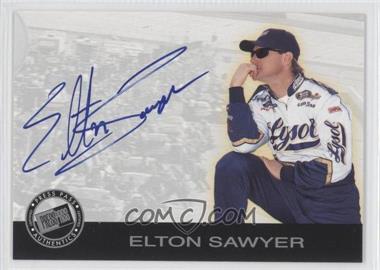 2001 Press Pass - Horizontal Autographs #_ELSA - Elton Sawyer