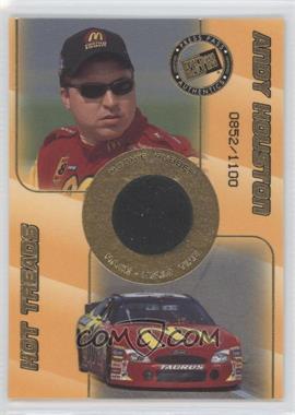 2001 Press Pass - Rookie Rubber #RR 4 - Andy Houston /1100