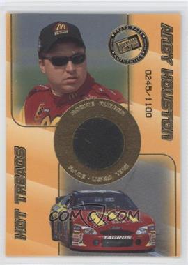 2001 Press Pass - Rookie Rubber #RR 4 - Andy Houston /1100