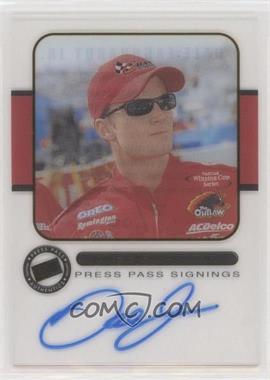 2001 Press Pass - Signings - Transparent #_DAEAJ - Dale Earnhardt Jr. /100