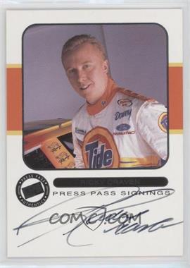 2001 Press Pass - Signings #_RICR - Ricky Craven