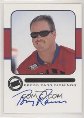 2001 Press Pass - Signings #_TORA - Tony Raines