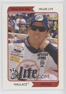 2001 Press Pass - Vintage #VN 7 - Rusty Wallace
