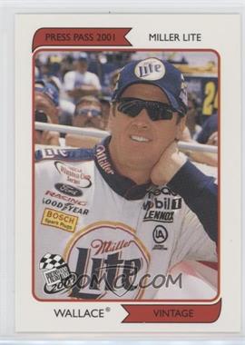 2001 Press Pass - Vintage #VN 7 - Rusty Wallace