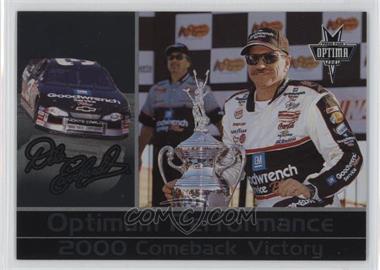 2001 Press Pass Optima - Dale Earnhardt Optima Performance #DE 25 - Dale Earnhardt