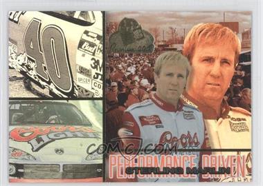 2001 Press Pass Premium - Performance Driven #PD 1 - Sterling Marlin