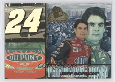 2001 Press Pass Premium - Performance Driven #PD 4 - Jeff Gordon