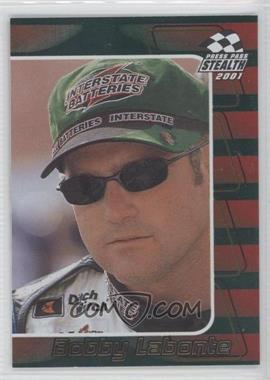 2001 Press Pass Stealth - [Base] - Gold #G21 - Bobby Labonte