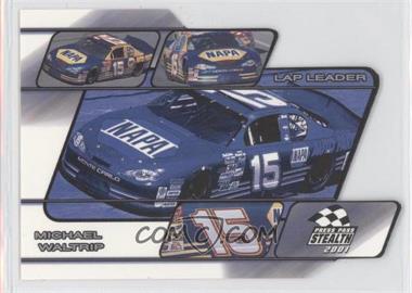 2001 Press Pass Stealth - Lap Leader - Die-Cut #LL 23 - Michael Waltrip