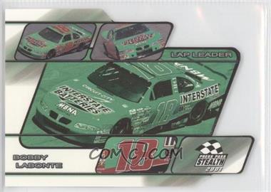 2001 Press Pass Stealth - Lap Leader - Die-Cut #LL 25 - Bobby Labonte