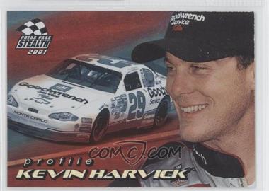 2001 Press Pass Stealth - Profiles #PR 2 - Kevin Harvick