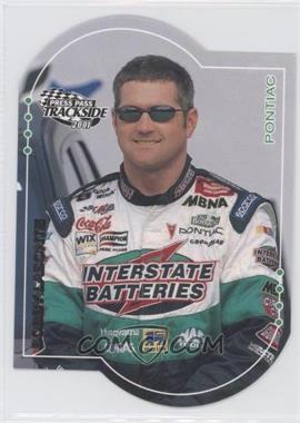 2001 Press Pass Trackside - [Base] - Die-Cut #13 - Bobby Labonte