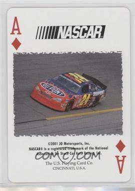 2001 U.S. Playing Card Jeff Gordon Playing Cards - [Base] #AD - Jeff Gordon