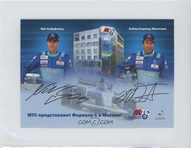 2002 MTC F1 Team Postcard - [Base] #_NHHF - Nick Heidfeld, Heinz-Harald Frentzen [EX to NM]