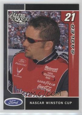 2002 Press Pass Trackside - [Base] #26 - Elliott Sadler