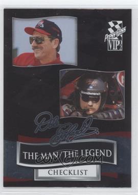 2002 Press Pass VIP - Dale Earnhardt The Man/The Legend #DE 62 - Dale Earnhardt