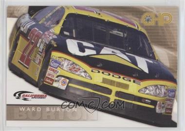 2002 Super Shots California Highway Patrol - California Speedway #CS3 - Ward Burton