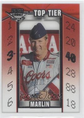 2002 Wheels High Gear - Top Tier #TT 3 - Sterling Marlin