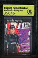 Rookie Replay - Ryan Newman [BAS Authentic]