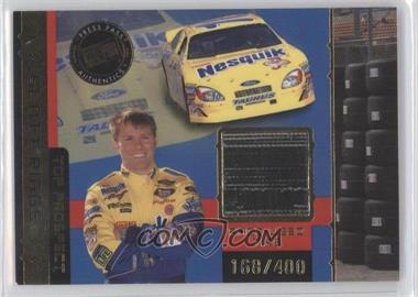 2003 Press Pass - Top Prospect Race-Used #2 - Scott Riggs (Race-Used Tire) /400