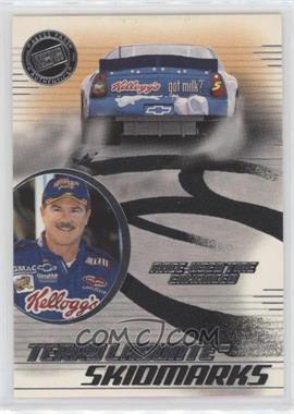 2003 Press Pass Eclipse - Skidmarks Race-Used Tires #SM 11 - Terry Labonte