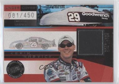 2003 Press Pass Eclipse - Under Cover - Driver Series Silver #UCD 3 - Kevin Harvick /450