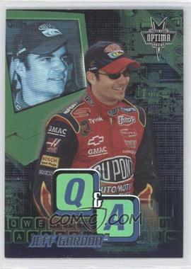 2003 Press Pass Optima - Q&A #QA3 - Jeff Gordon