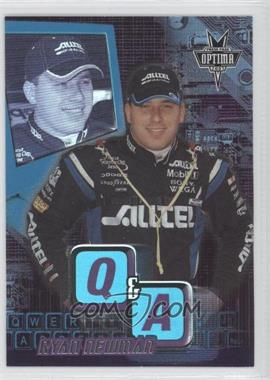 2003 Press Pass Optima - Q&A #QA6 - Ryan Newman