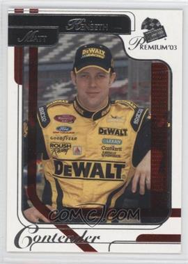 2003 Press Pass Premium - [Base] - Red Reflectors #P14 - Matt Kenseth