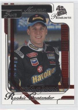 2003 Press Pass Premium - [Base] - Red Reflectors #P32 - Jamie McMurray