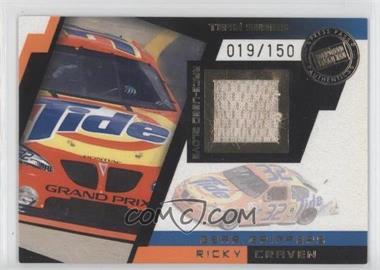 2003 Press Pass Stealth - Gear Grippers - Team Series #GGT 17 - Ricky Craven /150