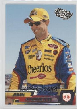 2003 Press Pass Trackside - [Base] #10 - John Andretti [Noted]