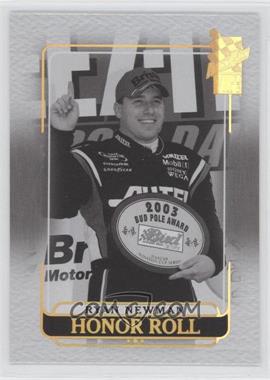 2003 Press Pass VIP - [Base] - Explosives #X46 - Honor Roll - Ryan Newman