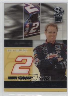 2003 Press Pass VIP - Lap Leaders - Transparent #LL 4 TRANS - Rusty Wallace