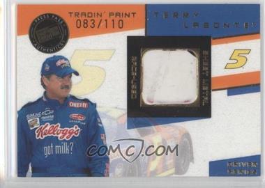 2003 Press Pass VIP - Tradin' Paint Race-Used - Drivers #TPT 18 - Terry Labonte /110
