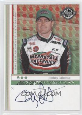 2003 Wheels - Autographs #_BOLA - Winston Cup Series - Bobby Labonte