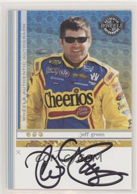 2003 Wheels - Autographs #_JEGR - Nextel Cup Series - Jeff Green