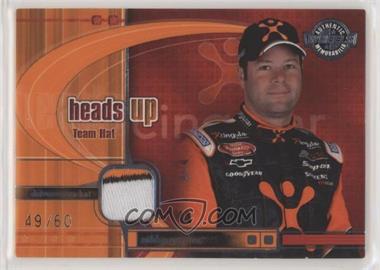 2003 Wheels American Thunder - Heads Up Hats - Team #HUT 4.2 - Robby Gordon /60