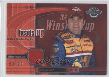 2003 Wheels American Thunder - Heads Up Hats - Winston Cup #HUW6 - Jeff Green /90