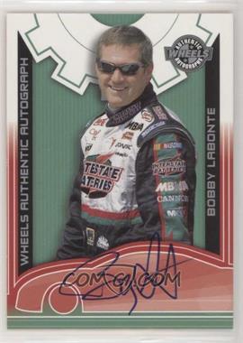 2003 Wheels High Gear - Autographs #_BOLA - Bobby Labonte