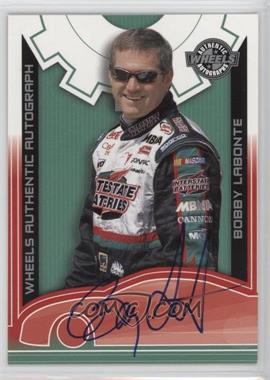 2003 Wheels High Gear - Autographs #_BOLA - Bobby Labonte