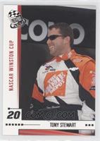 Tony Stewart (Promo Wall in Background)