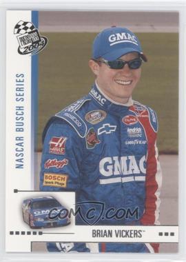 2004 Press Pass - [Base] #47.1 - NASCAR Busch Series - Brian Vickers (Natural Background)