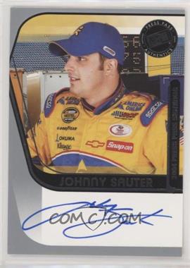 2004 Press Pass - Press Pass Signings - Silver #_JOSA.1 - Johnny Sauter (Yellow Firesuit)