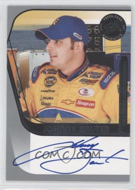 2004 Press Pass - Press Pass Signings - Silver #_JOSA.1 - Johnny Sauter (Yellow Firesuit)